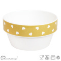 12,5cm New Bone China Bowl com decalque